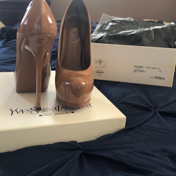 YSL TRIBTOO 105 pump in Nude - Picture 3 of 9